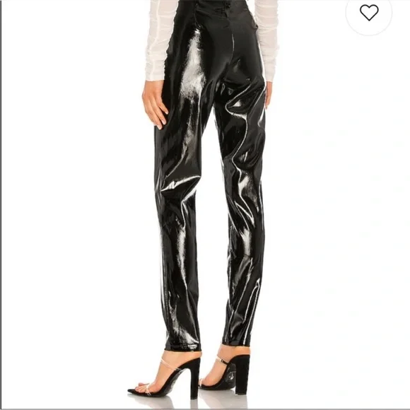 I.AM.GIA Nikole Black Faux Leather Pants Size: Large - Picture 15 of 16